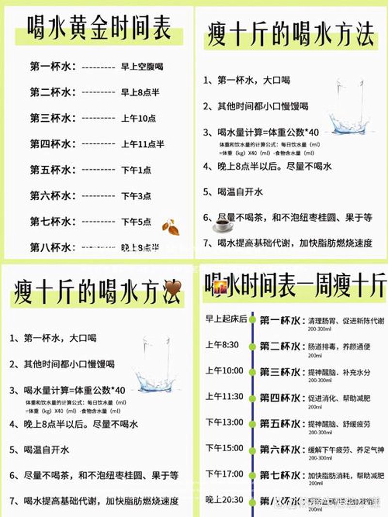 瘦身方案